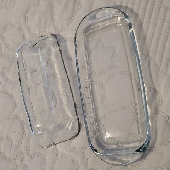 Glass Butter Dish - Picture 2 of 6